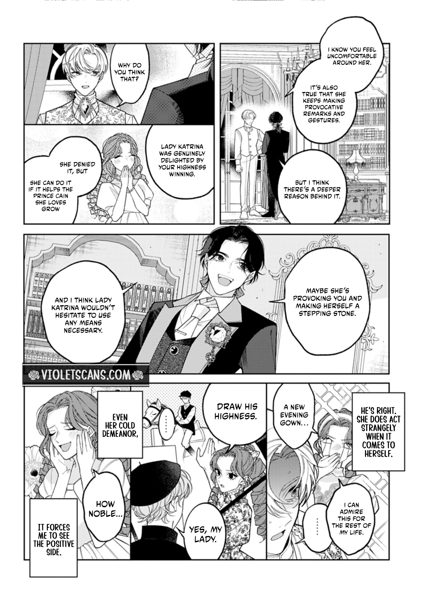 Akuyaku Reijo Katrina no Danzai Bigaku Chapter 4.2 page 6