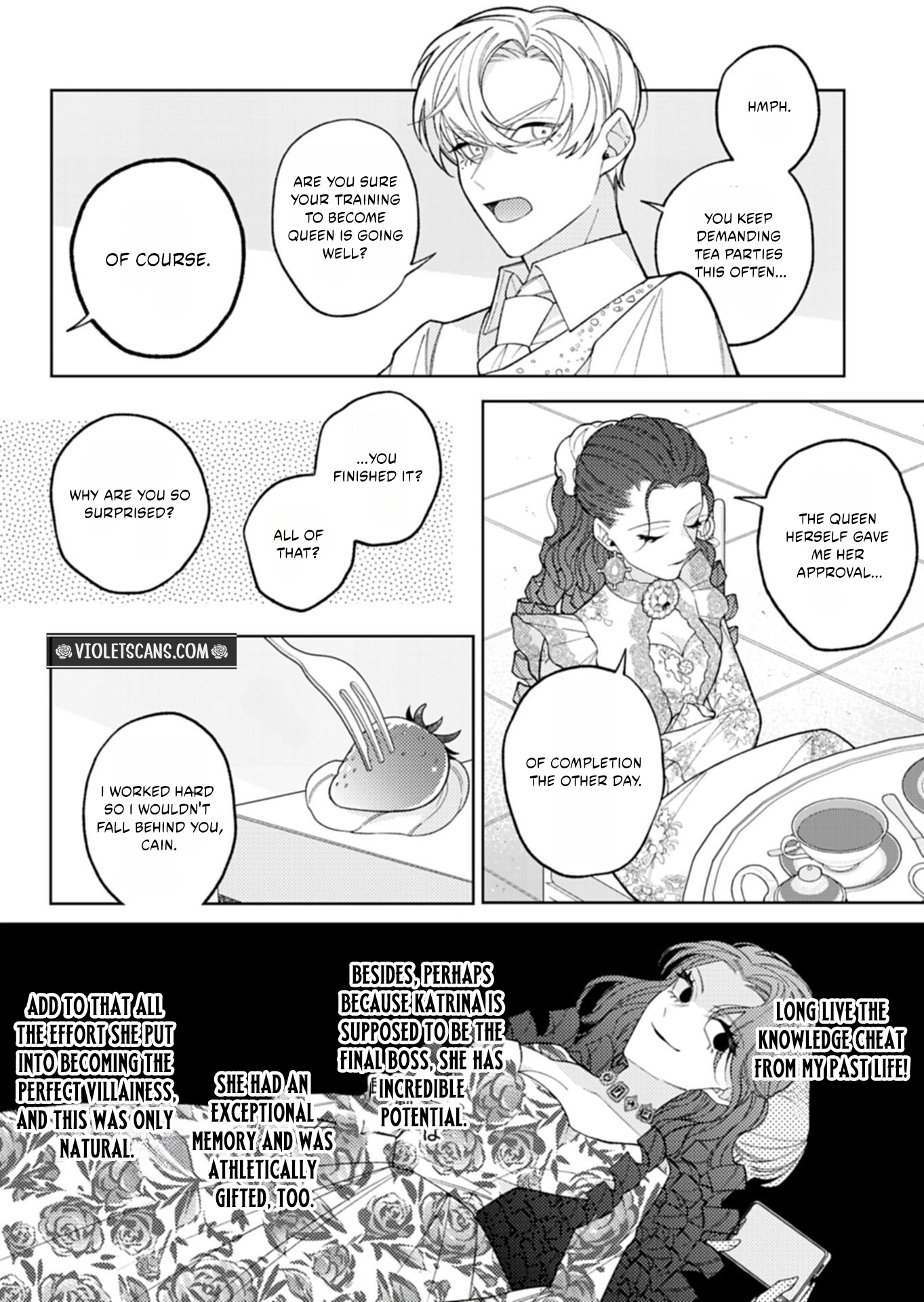 Akuyaku Reijo Katrina no Danzai Bigaku Chapter 3.1 page 6