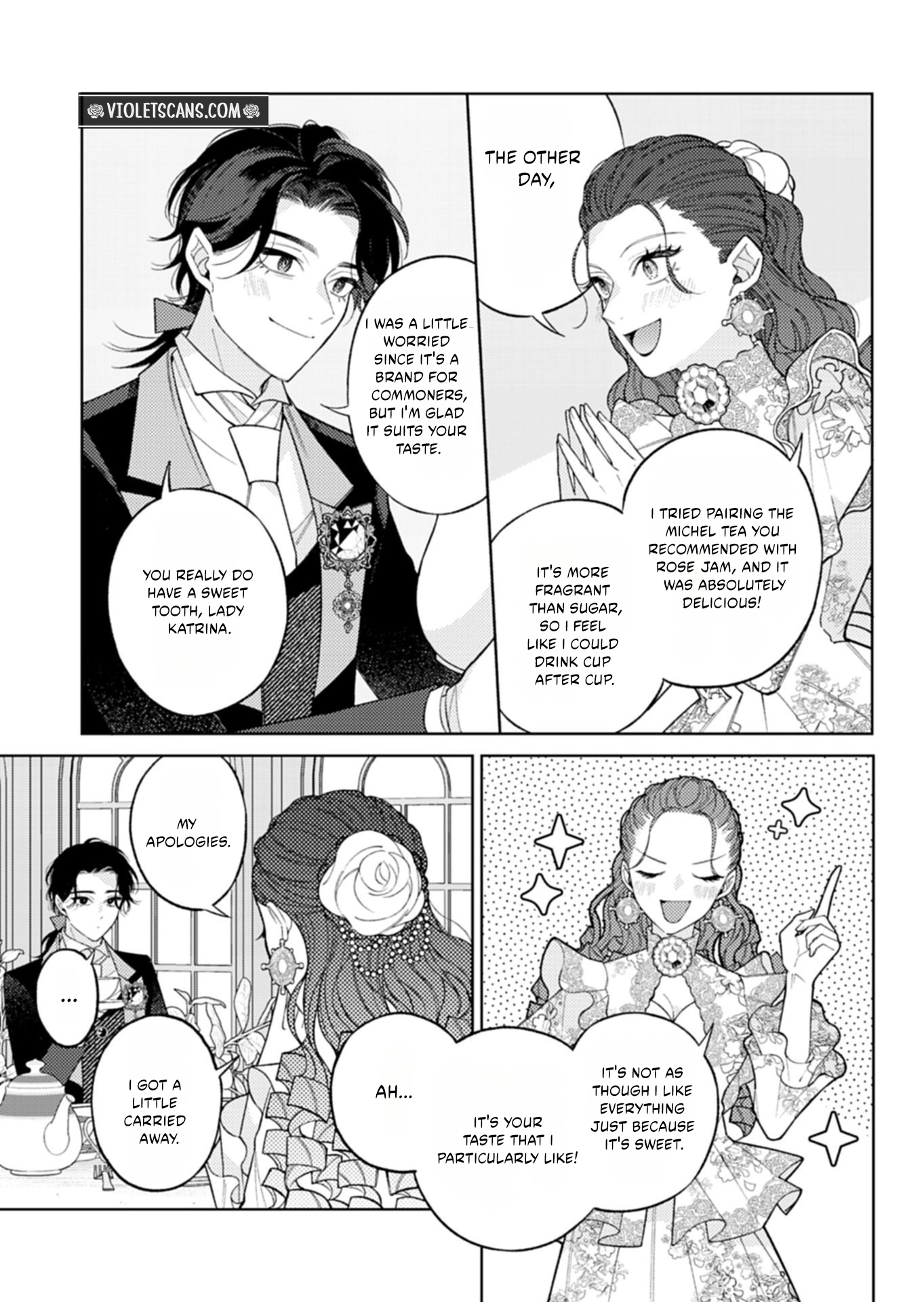Akuyaku Reijo Katrina no Danzai Bigaku Chapter 3.1 page 9