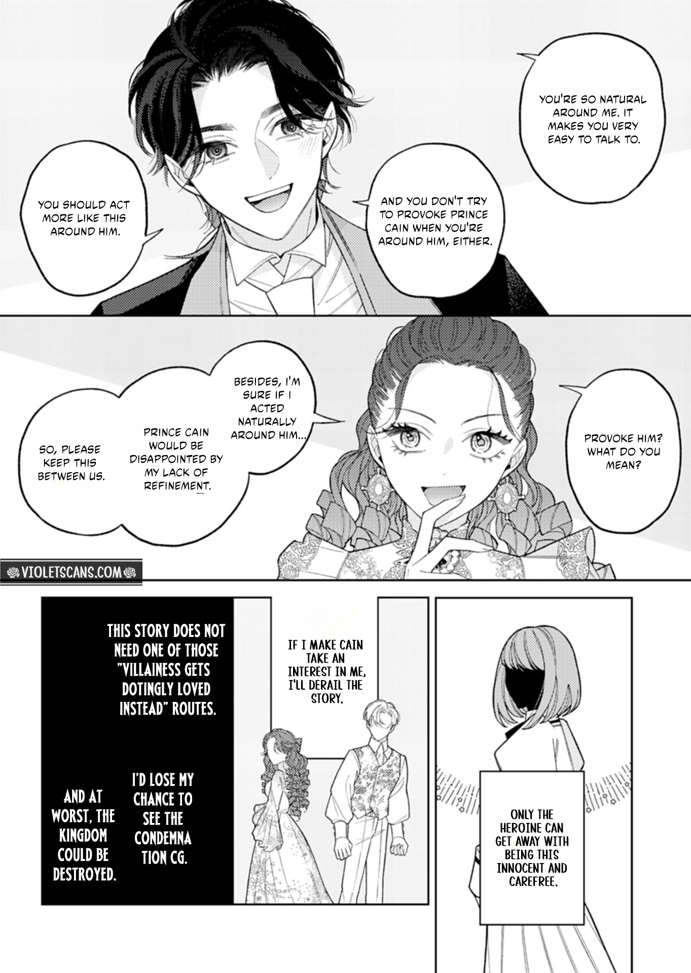 Akuyaku Reijo Katrina no Danzai Bigaku Chapter 3.1 page 10