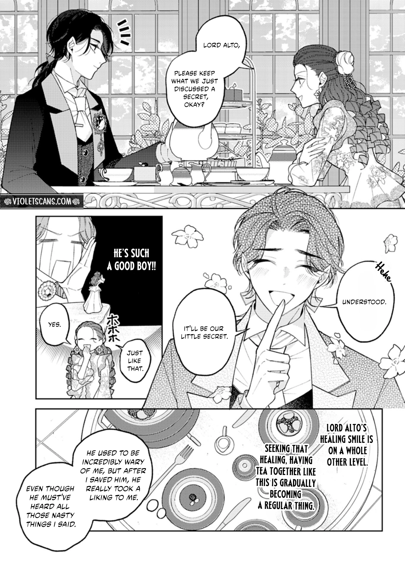 Akuyaku Reijo Katrina no Danzai Bigaku Chapter 3.1 page 11
