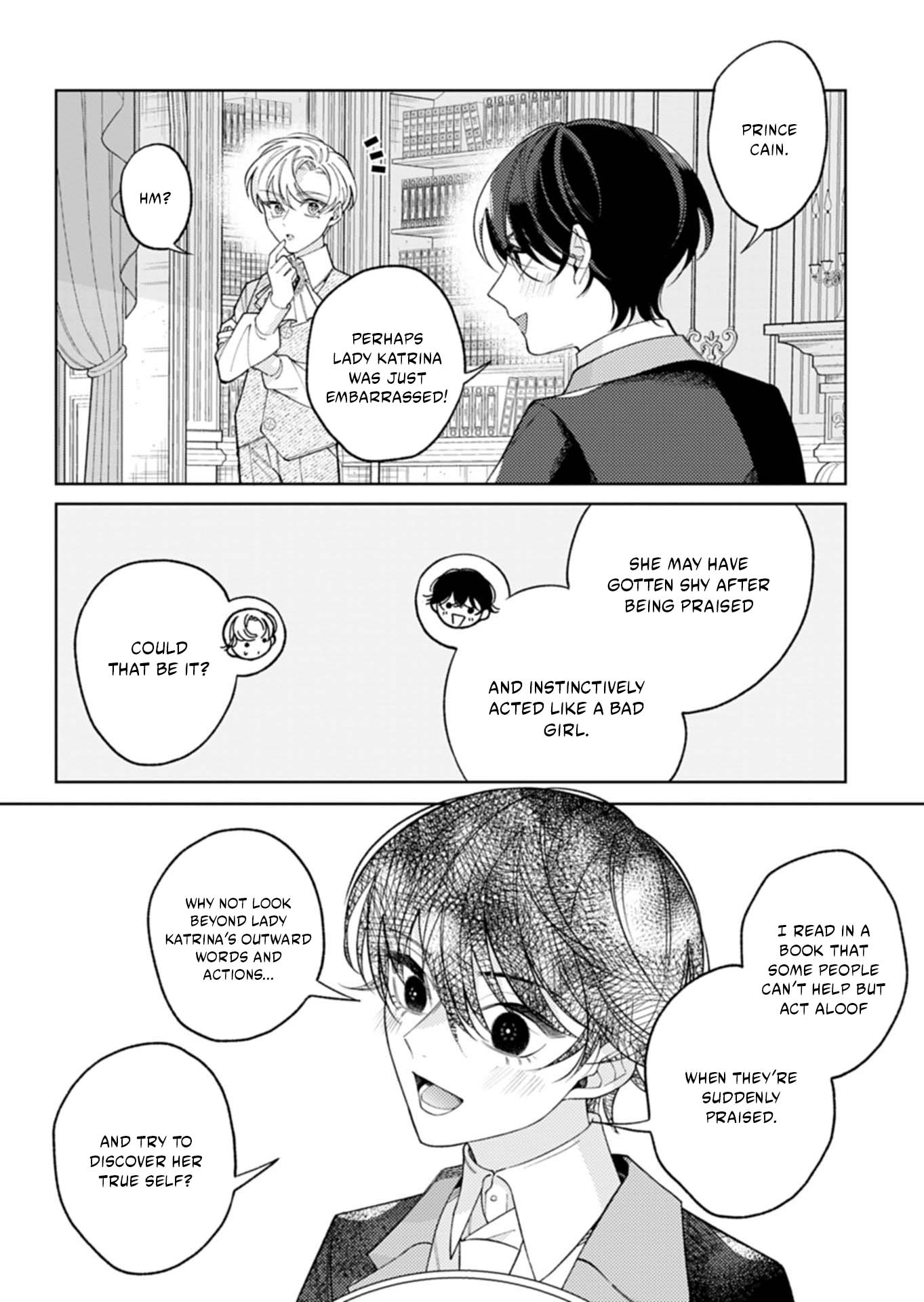 Akuyaku Reijo Katrina no Danzai Bigaku Chapter 2.2 page 14