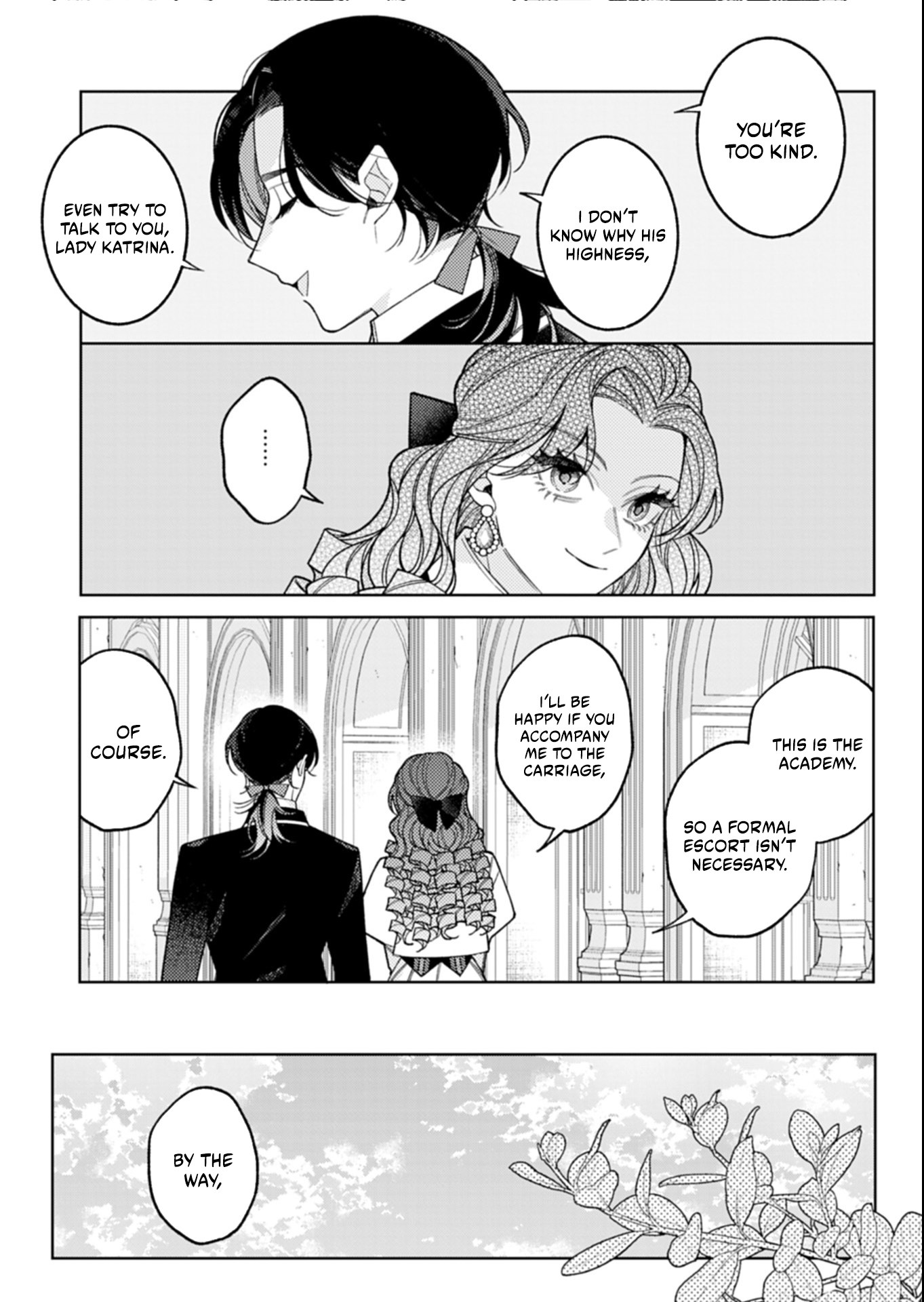 Akuyaku Reijo Katrina no Danzai Bigaku Chapter 6.1 page 8