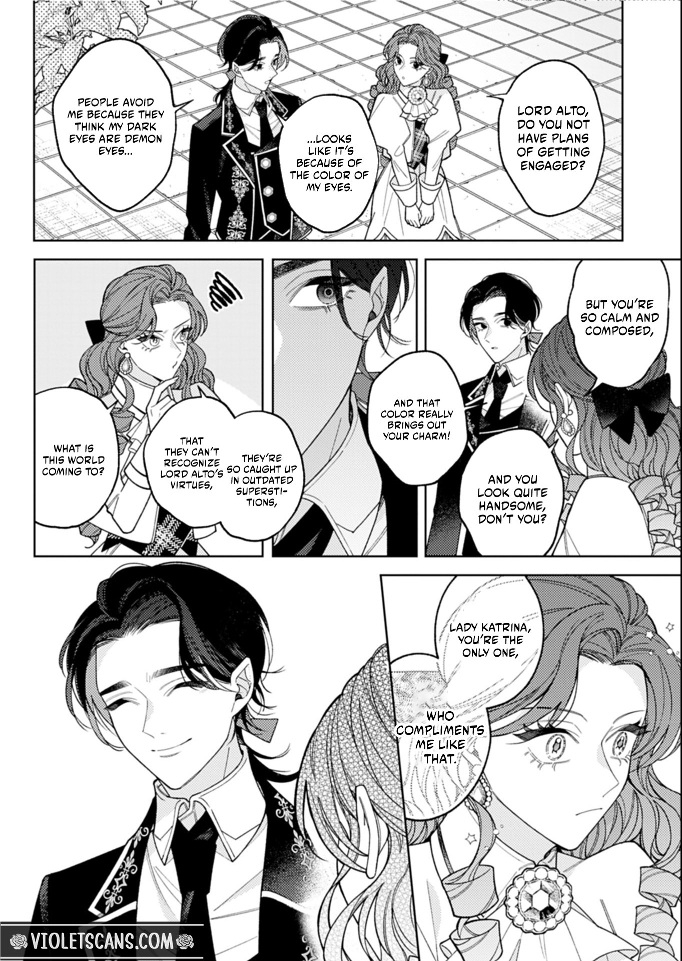 Akuyaku Reijo Katrina no Danzai Bigaku Chapter 6.1 page 9