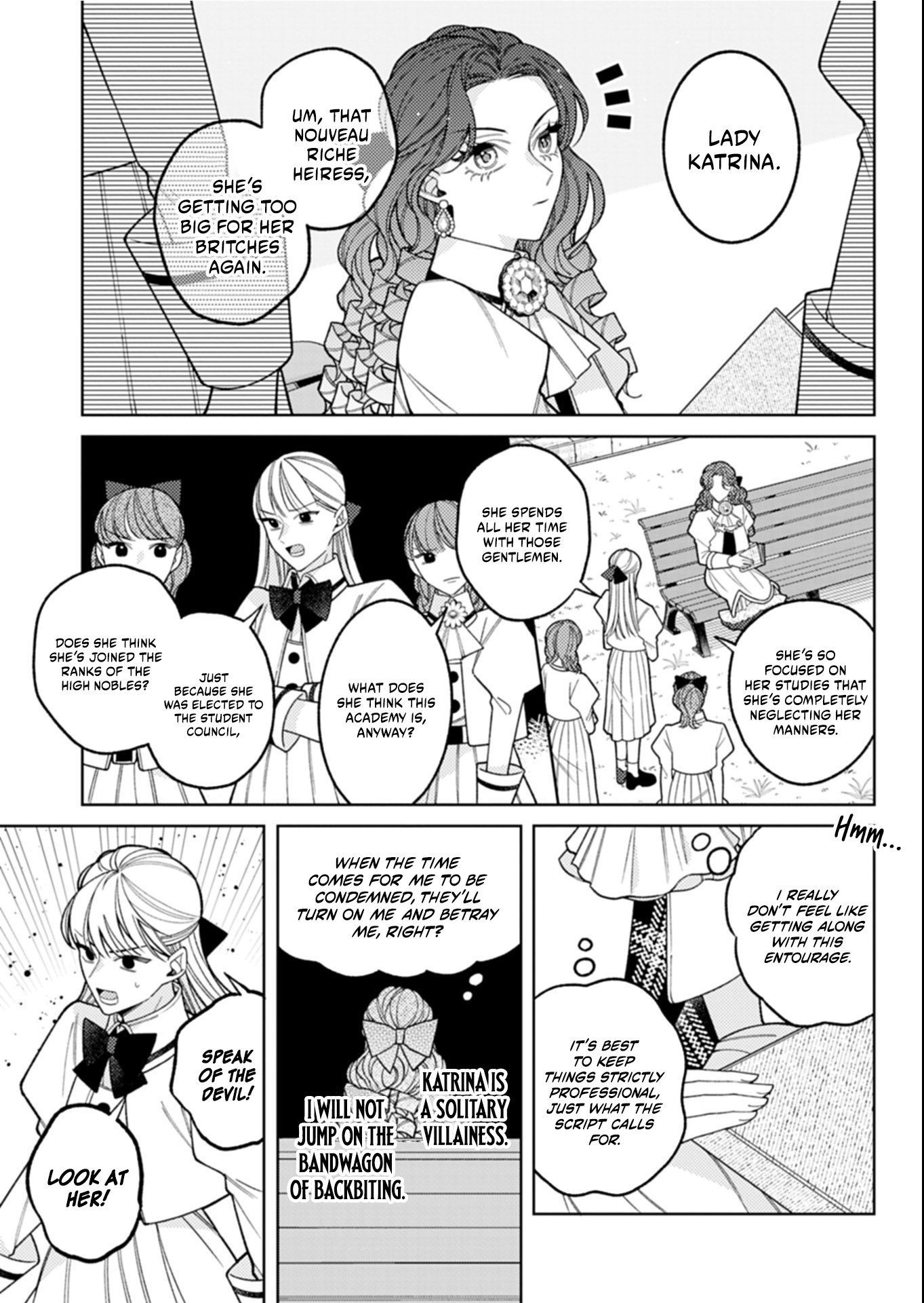 Akuyaku Reijo Katrina no Danzai Bigaku Chapter 6.1 page 12
