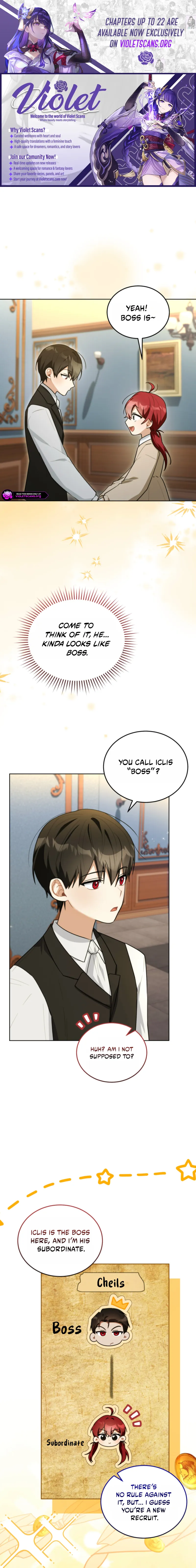 I Received a Request from the Villain Boss Chapter 6 page 1