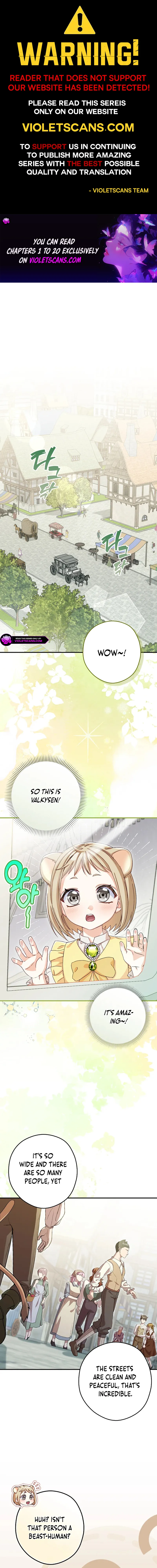 Cinderella's Pocket-Sized Protector Chapter 8 page 1