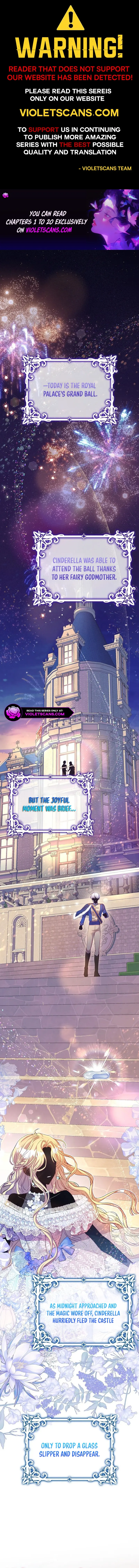 Cinderella's Pocket-Sized Protector Chapter 1 page 1