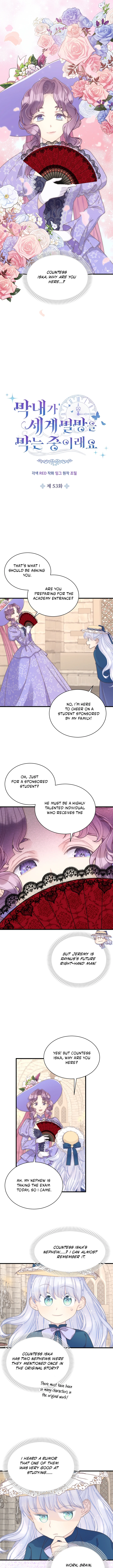The Youngest Is Trying to Prevent the World From Ending Chapter 53 page 7