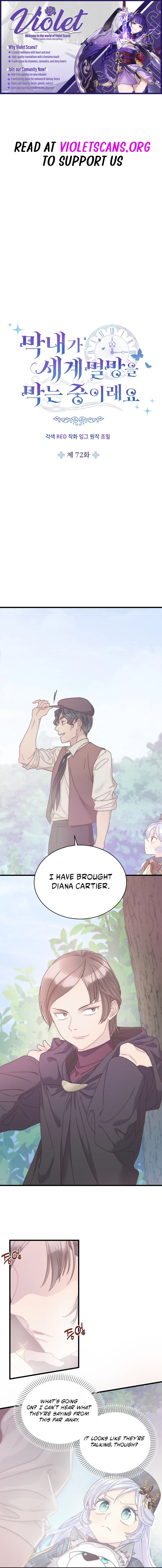 The Youngest Is Trying to Prevent the World From Ending Chapter 72 page 1