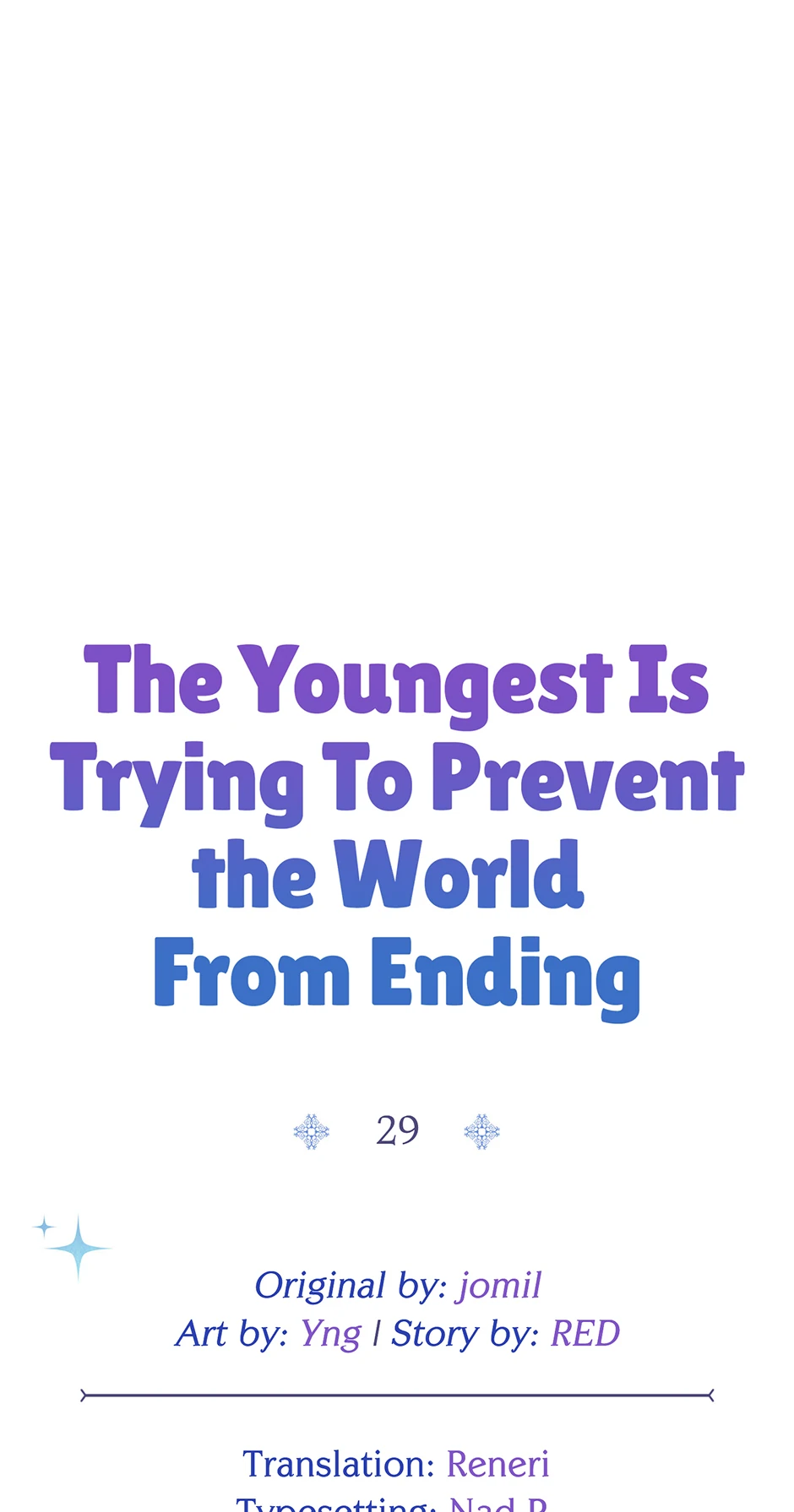 The Youngest Is Trying to Prevent the World From Ending Chapter 29 page 35