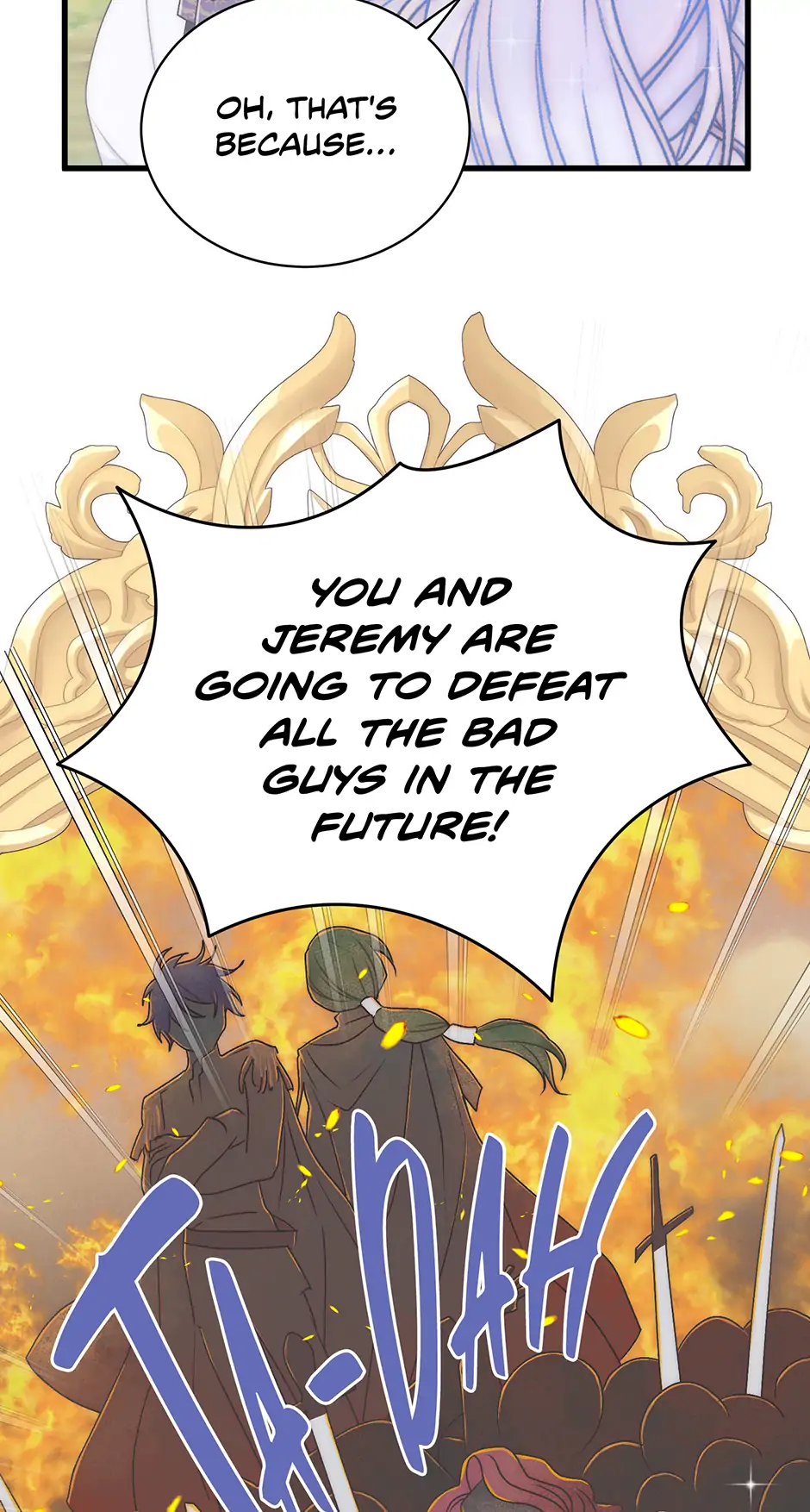 The Youngest Is Trying to Prevent the World From Ending Chapter 40 page 46