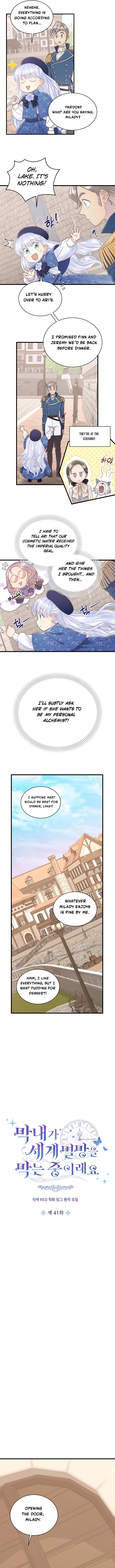 The Youngest Is Trying to Prevent the World From Ending Chapter 41 page 2