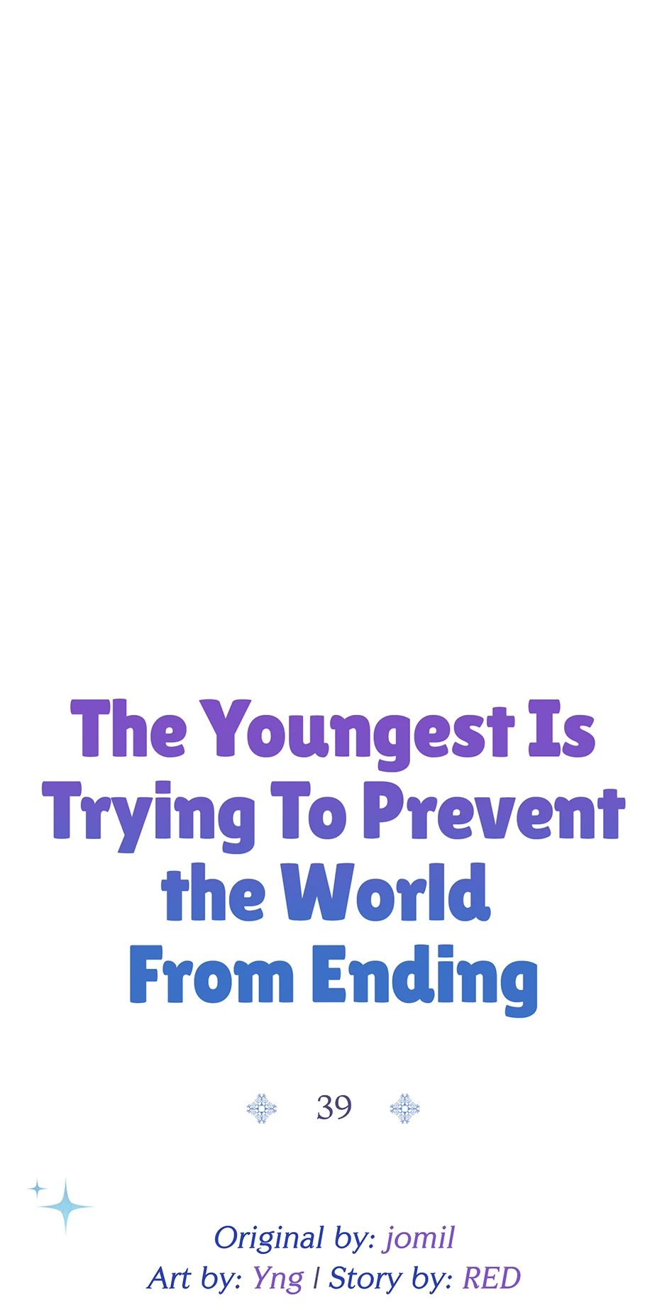 The Youngest Is Trying to Prevent the World From Ending Chapter 39 page 12