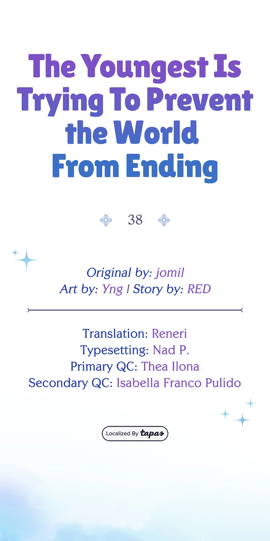 The Youngest Is Trying to Prevent the World From Ending Chapter 38 page 18