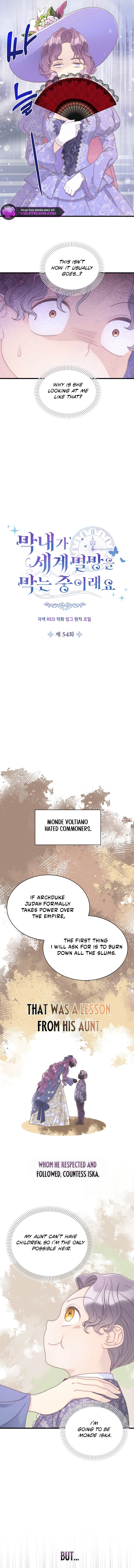 The Youngest Is Trying to Prevent the World From Ending Chapter 54 page 2
