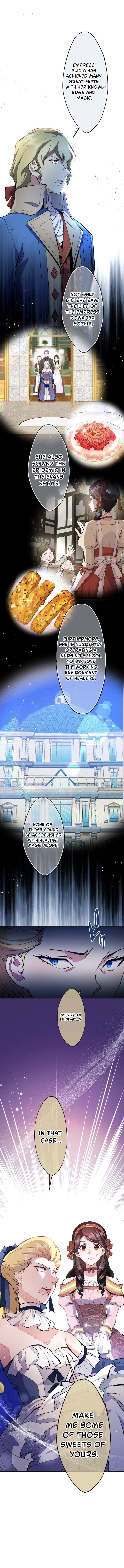 Akujo Alicia no Kyuukoku Recipe Chapter 90 page 7