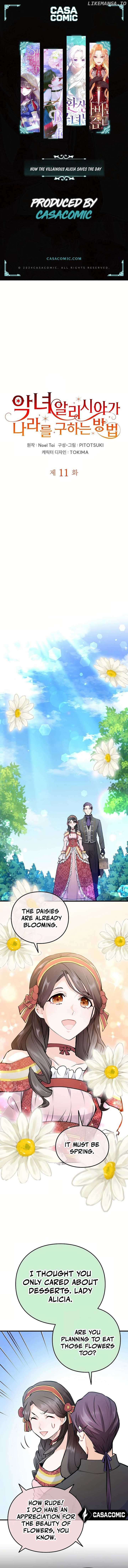 Akujo Alicia no Kyuukoku Recipe Chapter 11 page 1