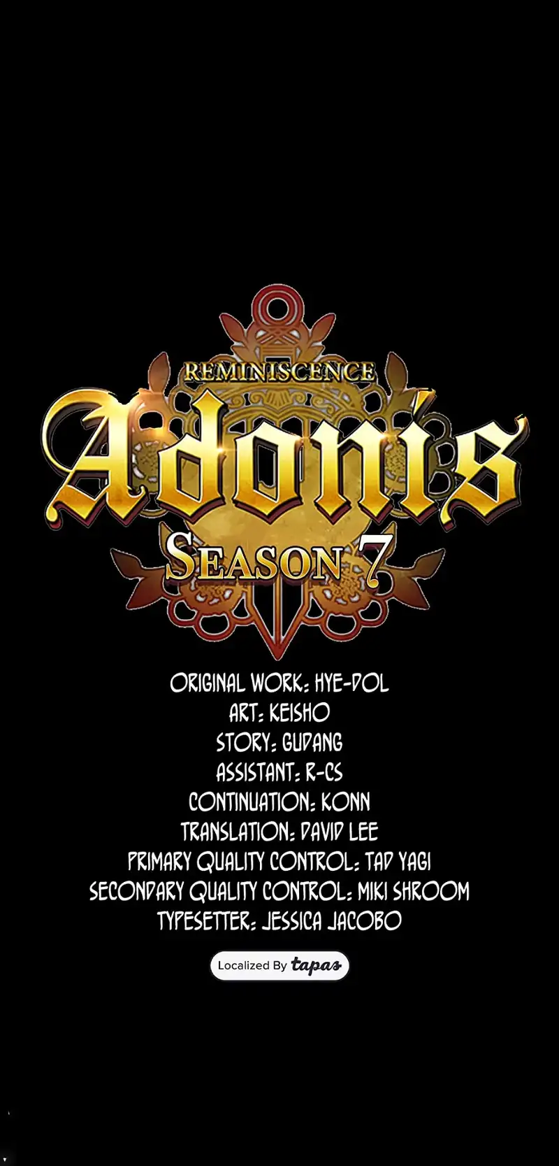 Adonis Chapter 254 page 1