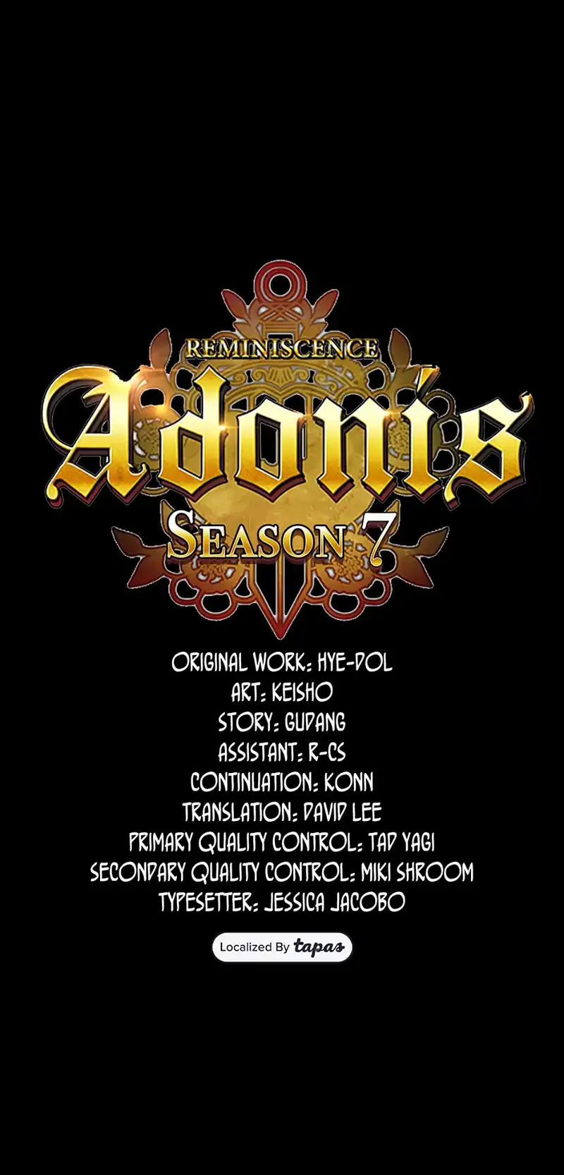 Adonis Chapter 245 page 1