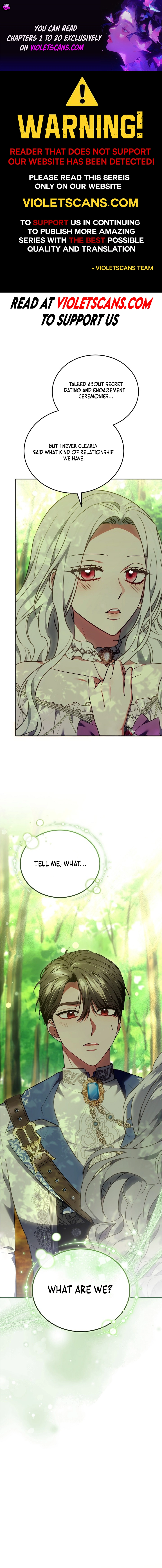 Becoming the Heroine Out of Spite Chapter 18 page 1