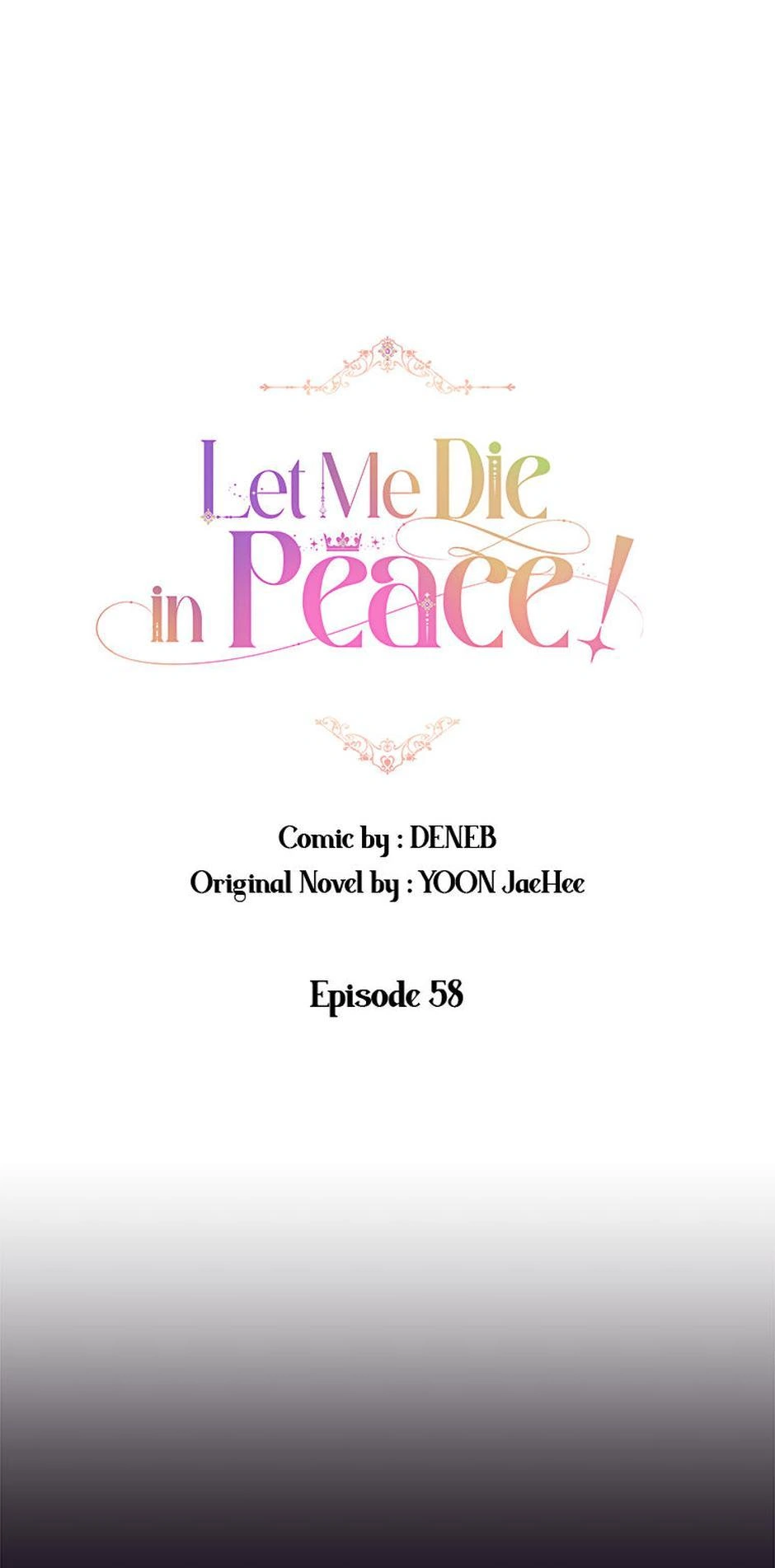 Let Me Die in Peace! Chapter 58 page 1