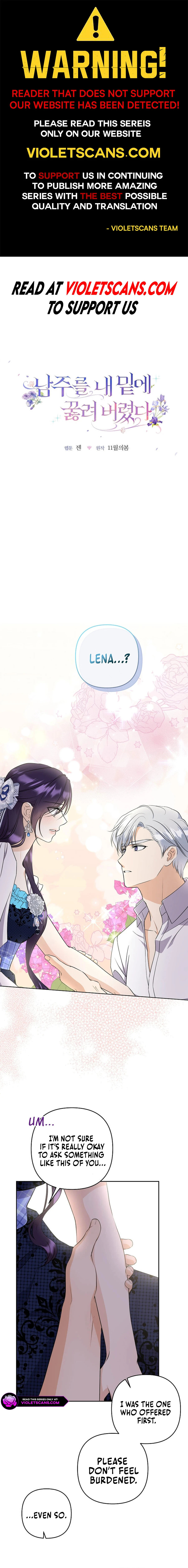 The Male Lead Knelt Before Me Chapter 22 page 1