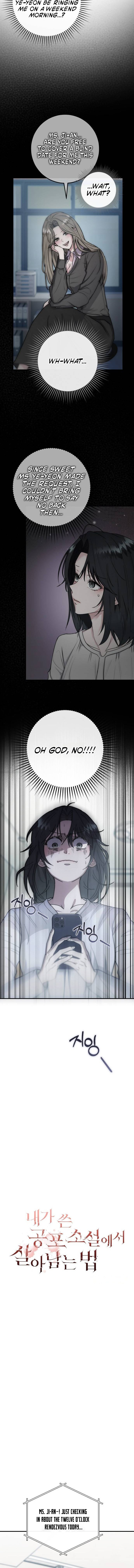 Conquering My Own Horror Novel Chapter 7 page 3