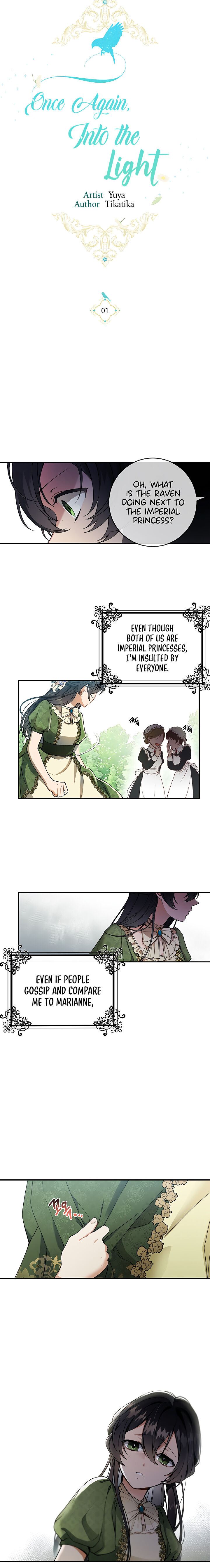 Into the Light, Once Again Chapter 1 page 6