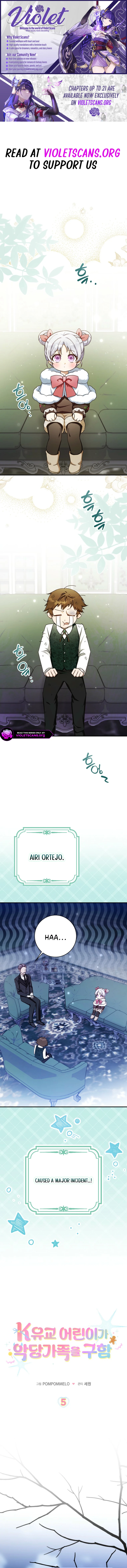 A Proper Lady's Guide to Raising Villains Chapter 5 page 1