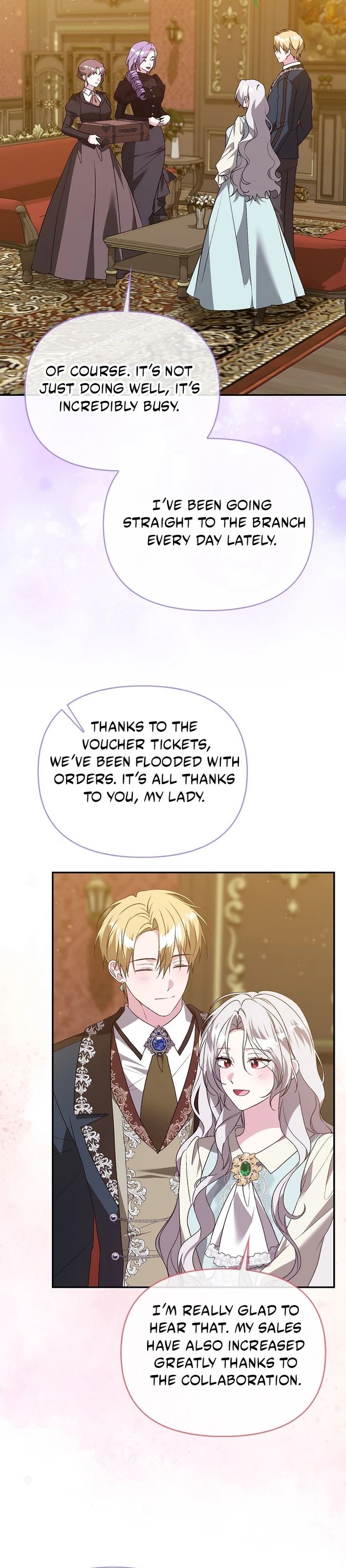 Why Yuria Hid Her Wealth Chapter 64 page 13