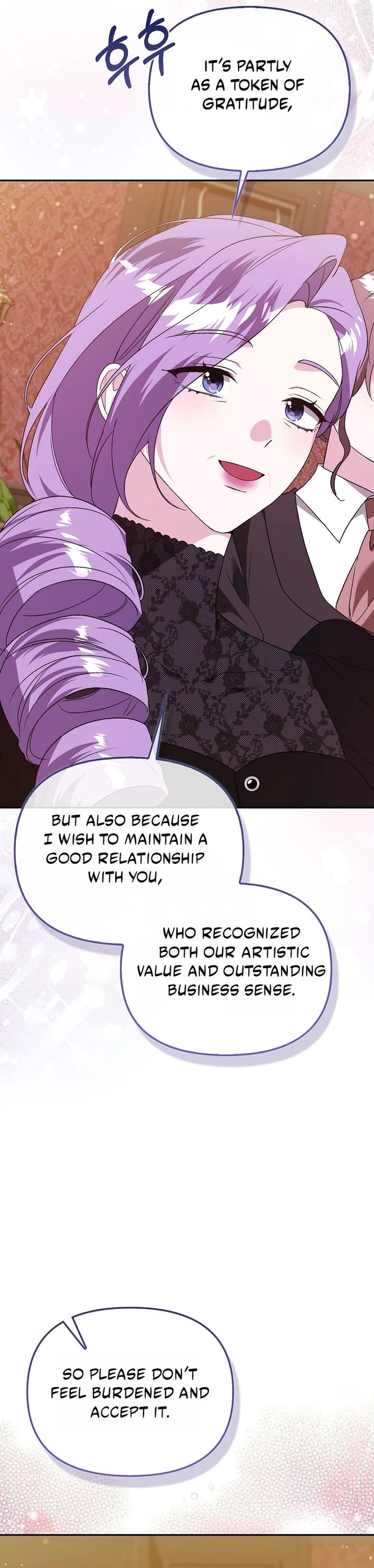 Why Yuria Hid Her Wealth Chapter 64 page 17