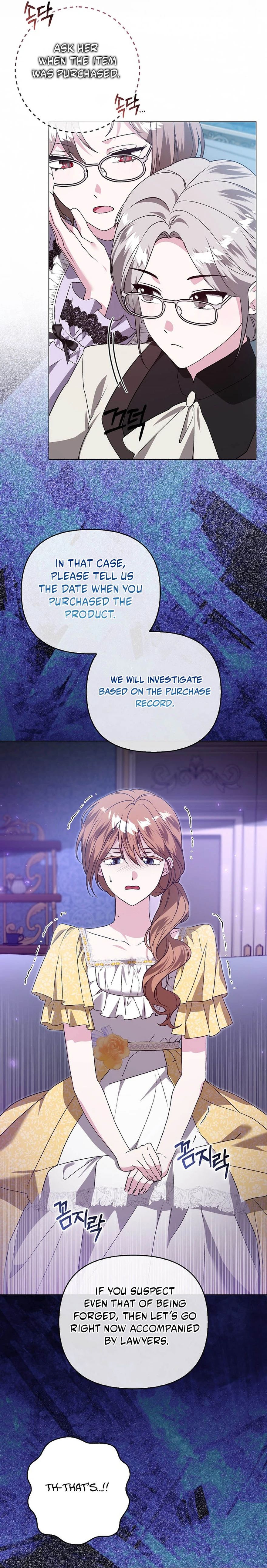 Why Yuria Hid Her Wealth Chapter 39 page 22