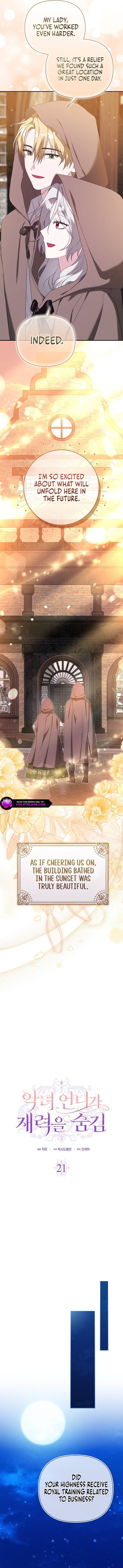 Why Yuria Hid Her Wealth Chapter 21 page 2