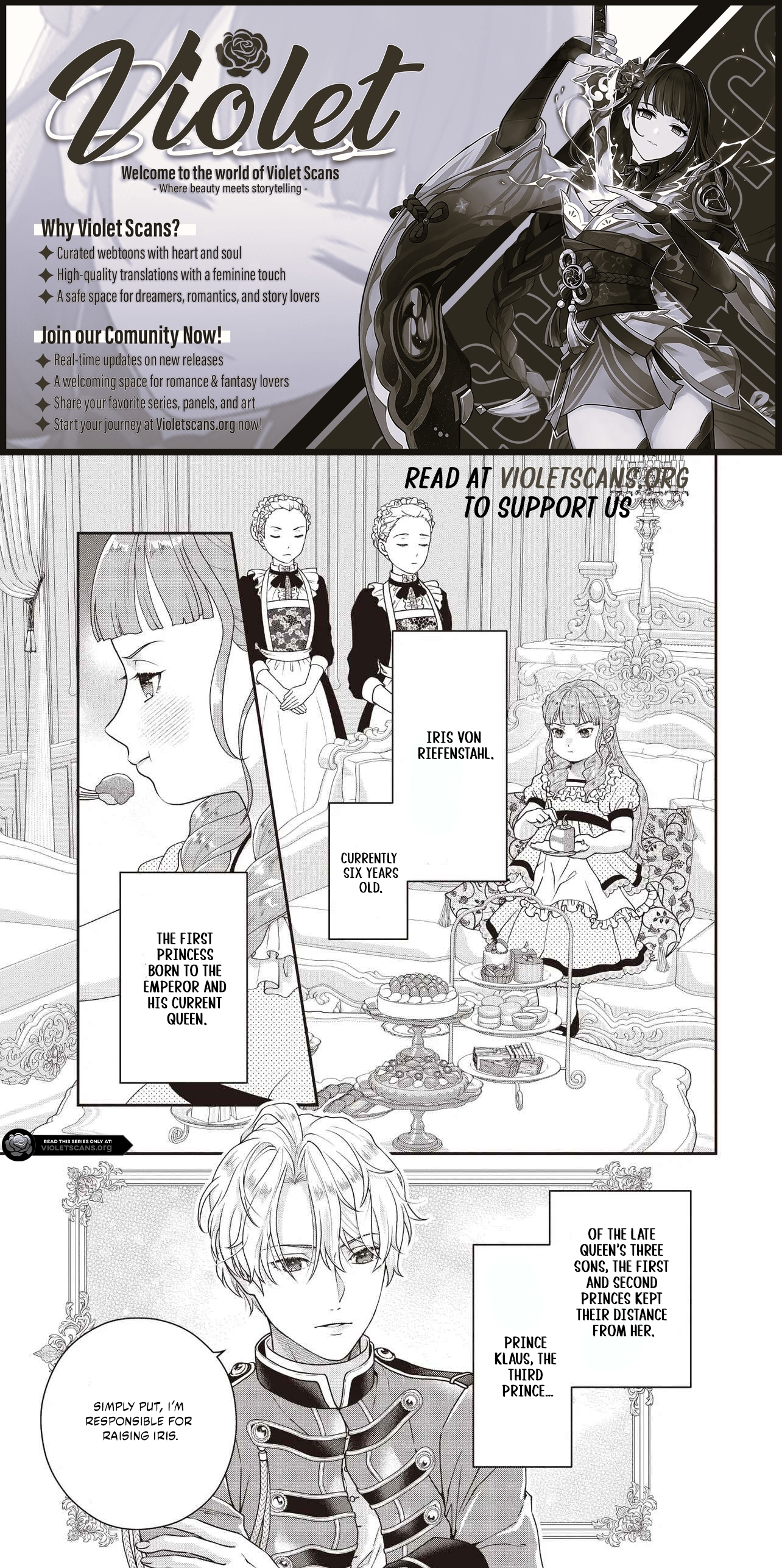 A Nursery School Teacher in My Previous Life, a Villainess in This One? And Now I'm the Spoiled Princess's Tutor!? Chapter 7.1 page 1