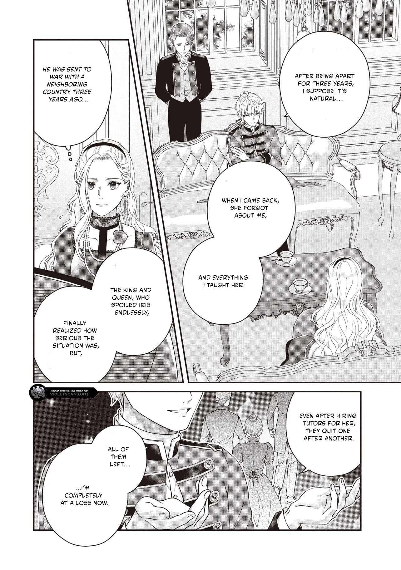 A Nursery School Teacher in My Previous Life, a Villainess in This One? And Now I'm the Spoiled Princess's Tutor!? Chapter 7.1 page 2