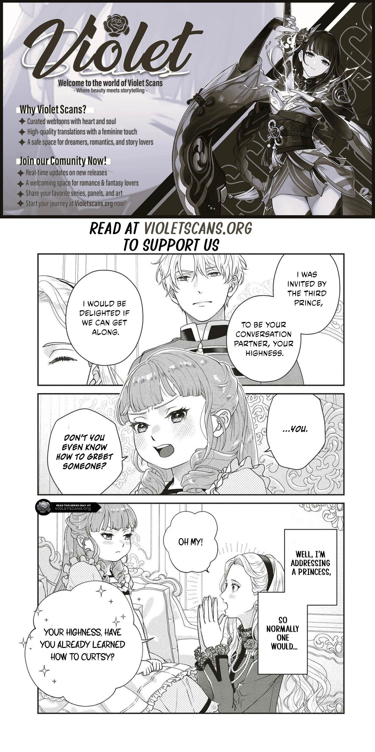 A Nursery School Teacher in My Previous Life, a Villainess in This One? And Now I'm the Spoiled Princess's Tutor!? Chapter 7.2 page 1