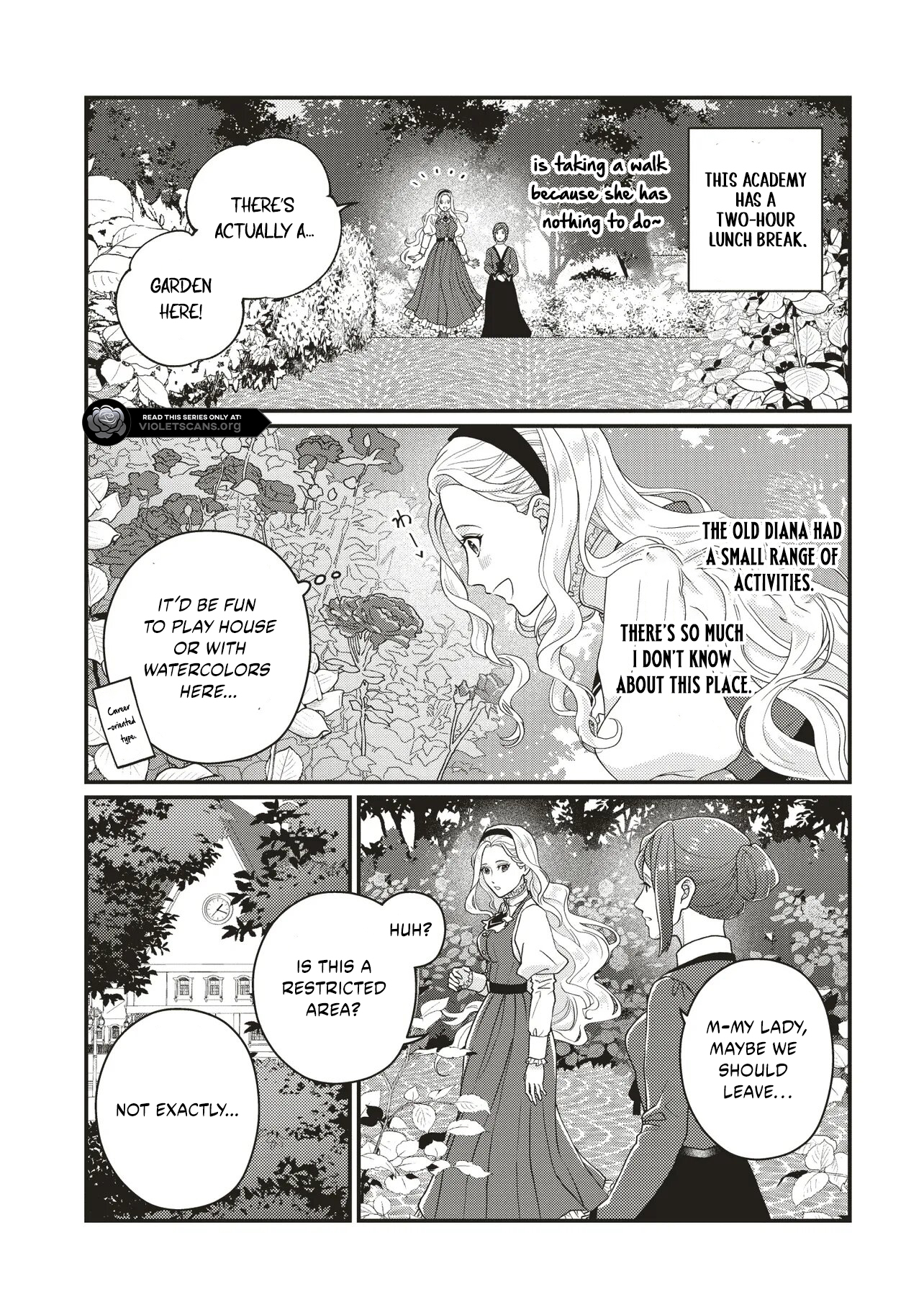 A Nursery School Teacher in My Previous Life, a Villainess in This One? And Now I'm the Spoiled Princess's Tutor!? Chapter 2.1 page 11