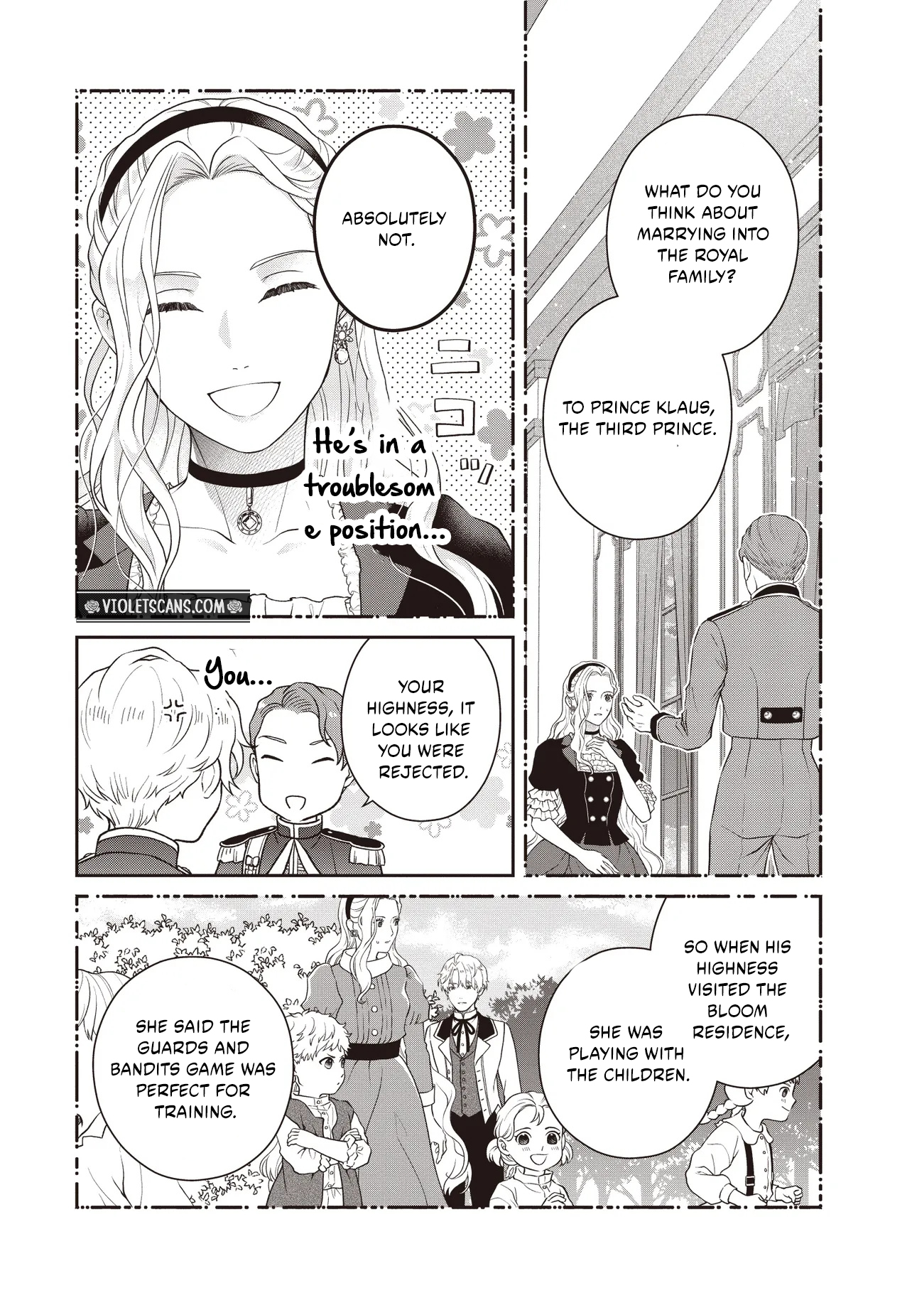 A Nursery School Teacher in My Previous Life, a Villainess in This One? And Now I'm the Spoiled Princess's Tutor!? Chapter 12.1 page 4