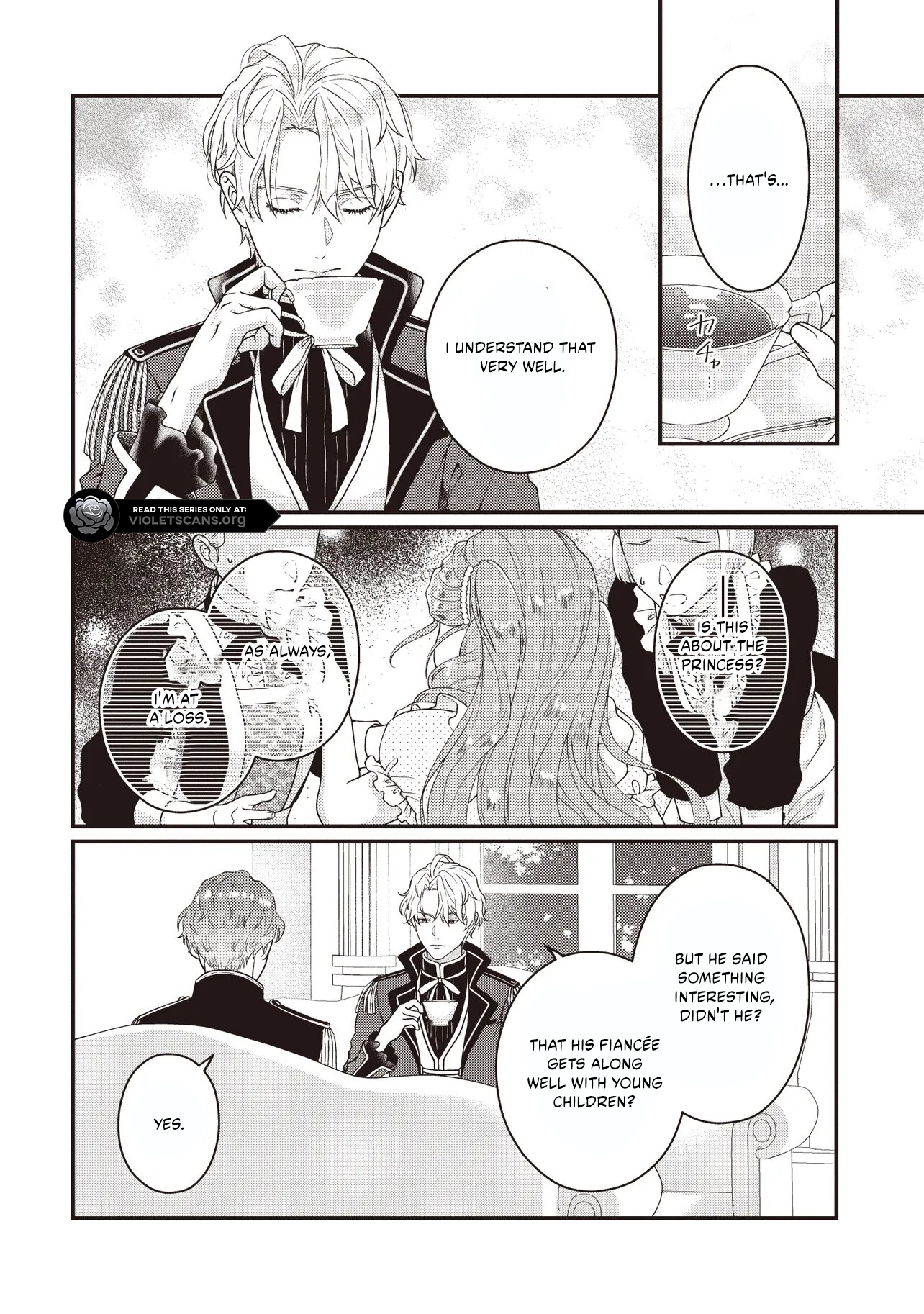 A Nursery School Teacher in My Previous Life, a Villainess in This One? And Now I'm the Spoiled Princess's Tutor!? Chapter 5.1 page 4
