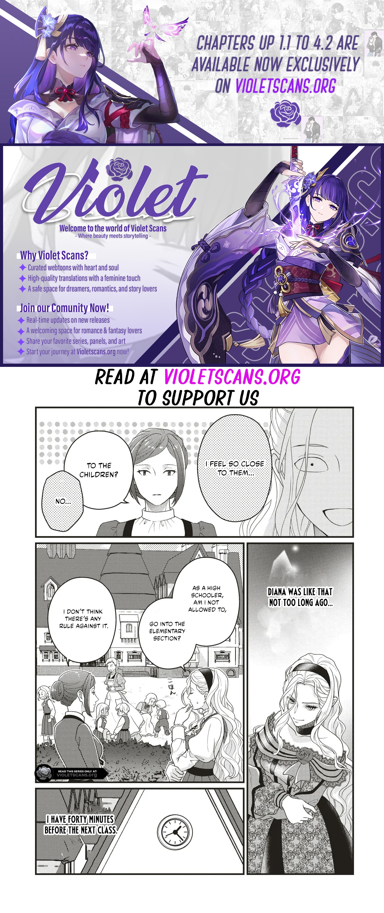 A Nursery School Teacher in My Previous Life, a Villainess in This One? And Now I'm the Spoiled Princess's Tutor!? Chapter 2.2 page 1