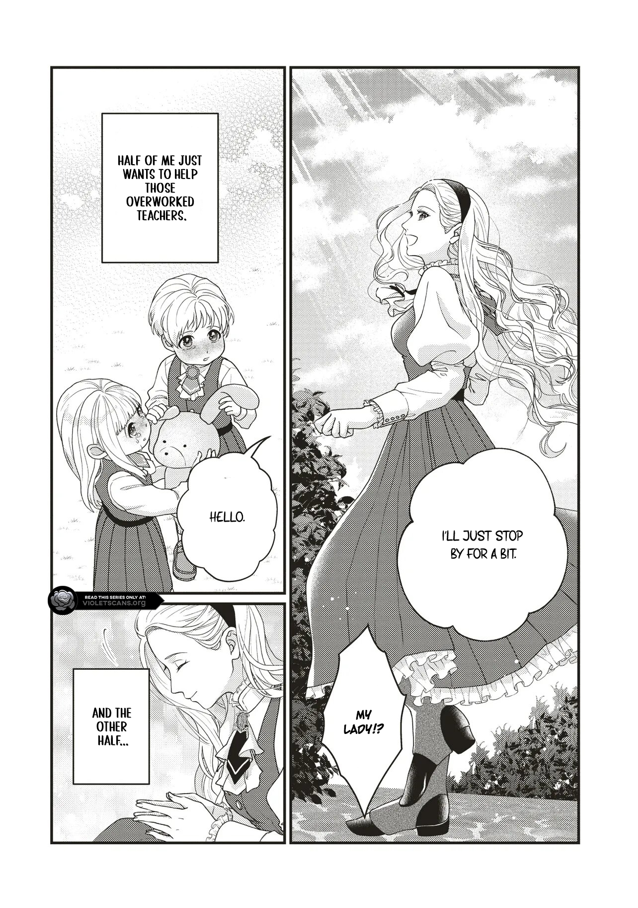 A Nursery School Teacher in My Previous Life, a Villainess in This One? And Now I'm the Spoiled Princess's Tutor!? Chapter 2.2 page 2
