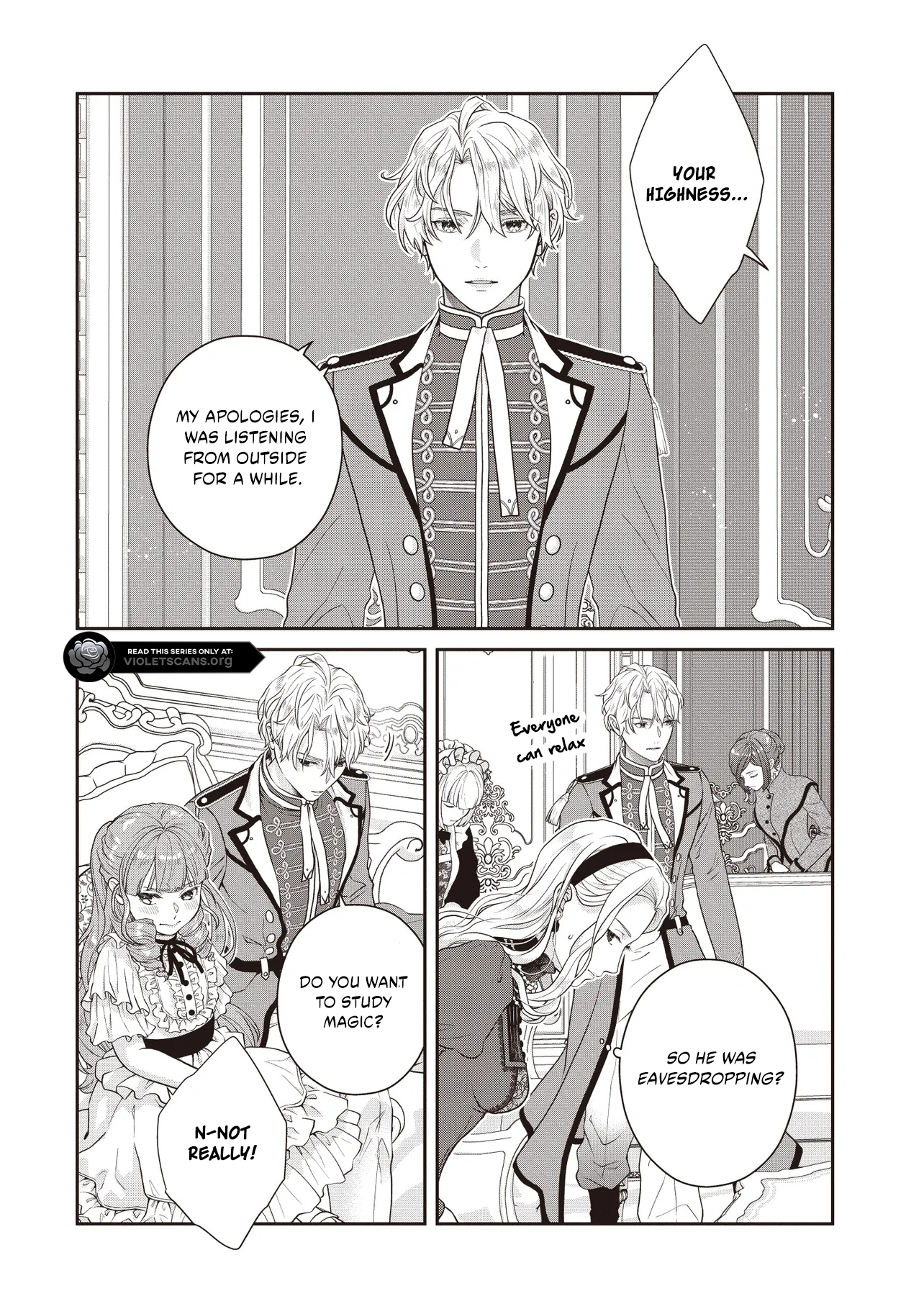 A Nursery School Teacher in My Previous Life, a Villainess in This One? And Now I'm the Spoiled Princess's Tutor!? Chapter 9.1 page 4