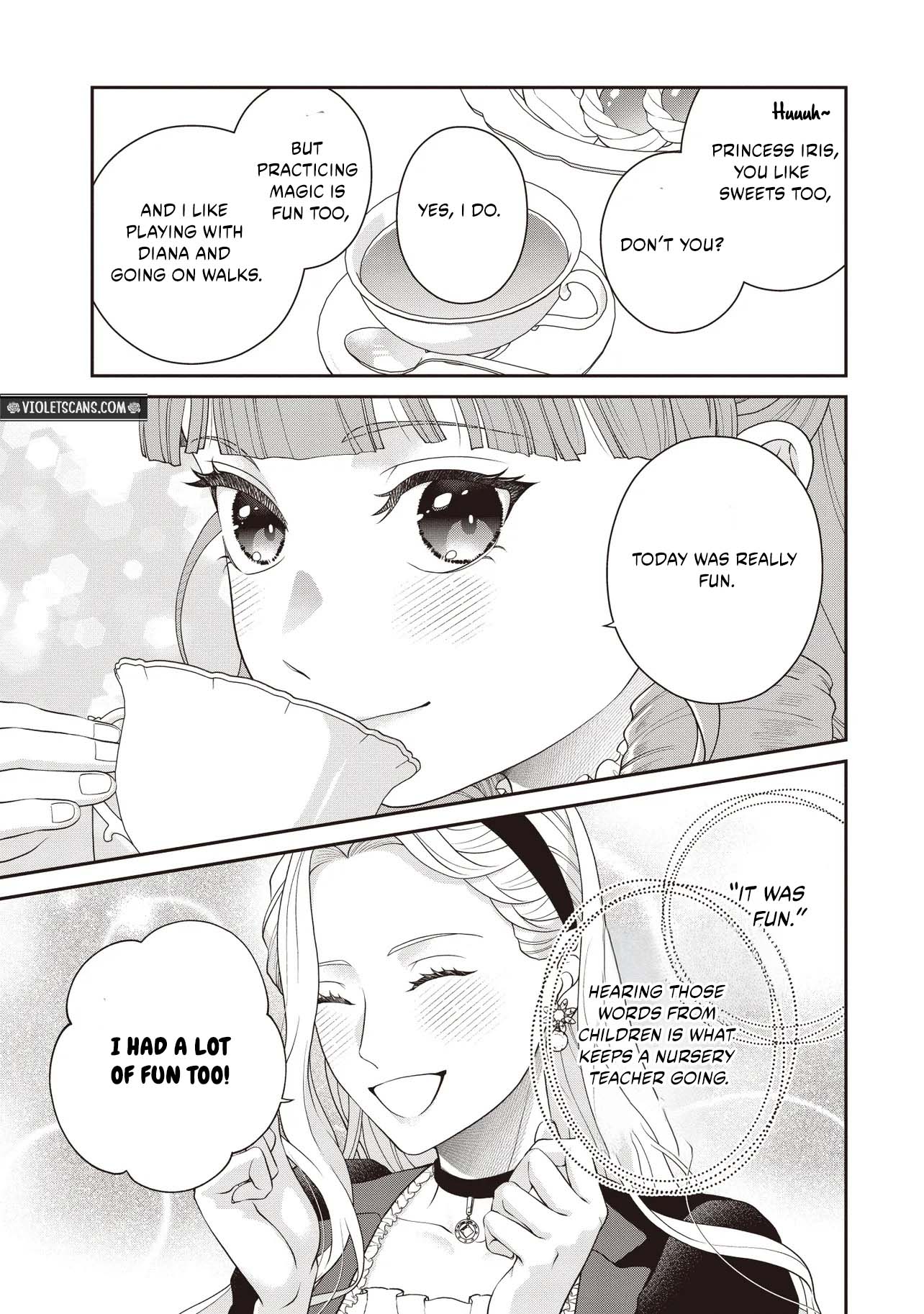 A Nursery School Teacher in My Previous Life, a Villainess in This One? And Now I'm the Spoiled Princess's Tutor!? Chapter 11.1 page 13