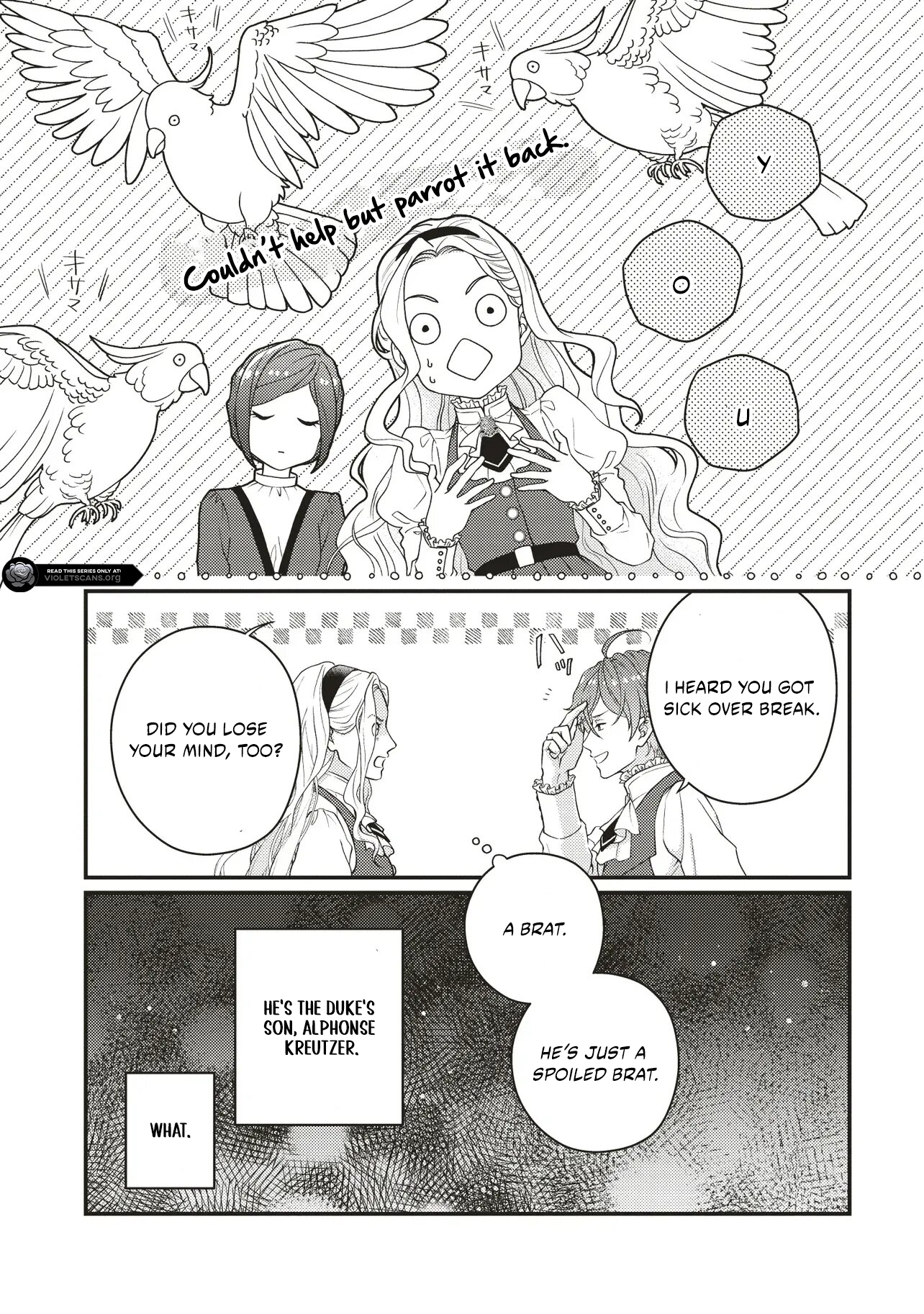 A Nursery School Teacher in My Previous Life, a Villainess in This One? And Now I'm the Spoiled Princess's Tutor!? Chapter 3.1 page 3