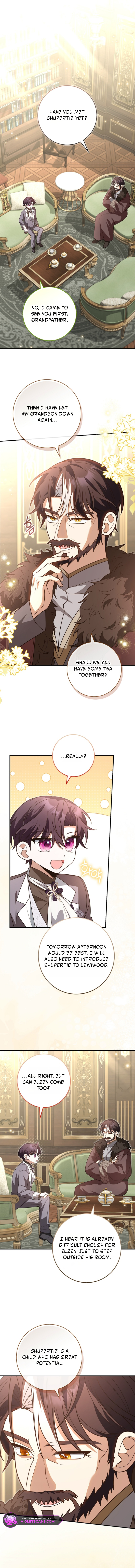 The Youngest Member Filming a Parenting Show Is Adorable Chapter 28 page 9