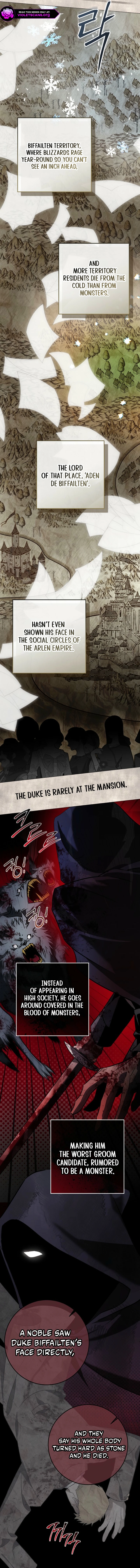 Fated to Become the Monster Duke's Wife Chapter 1 page 5