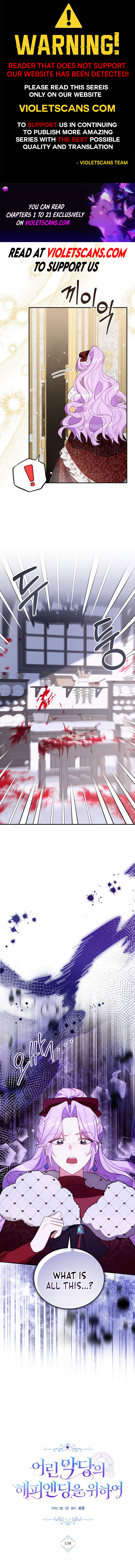 A Happy Ending for the Young Villain Chapter 12 page 1