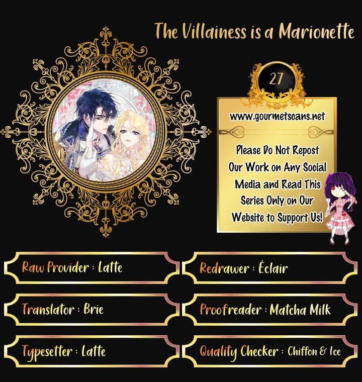 The Villainess Is a Marionette Chapter 27 page 1
