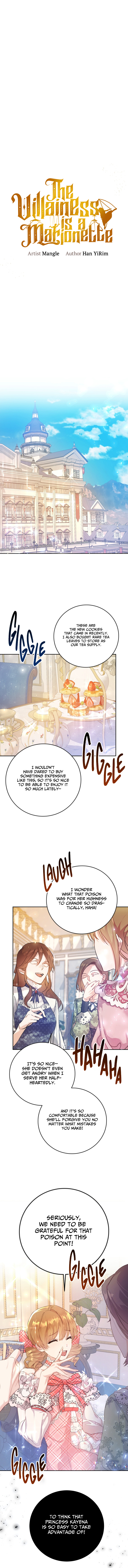 The Villainess Is a Marionette Chapter 6 page 2